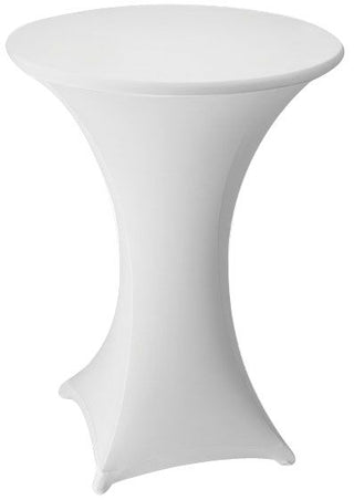 Ståbordsöverdrag / Ståbordsstrumpa - Vit