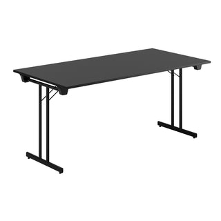 Konferensbord Dinner Style-Svarta ben