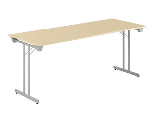 Konferensbord Dinner Style-Silvergrå ben