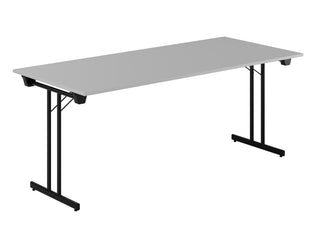 Konferensbord Dinner Style-Svarta ben