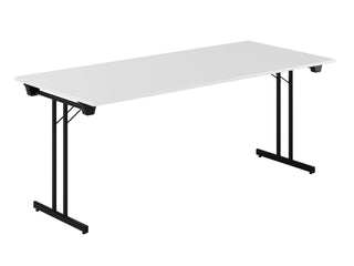 Konferensbord Dinner Style-Svarta ben