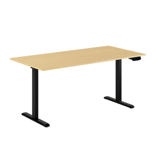 Ergo - Höj och sänkbart skrivbord Svarta ben-2 motorer