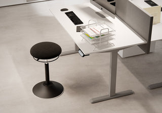 Ergo - Höj och sänkbart skrivbord Svarta ben-2 motorer